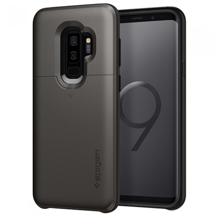 Ốp lưng SamSung Galaxy S9 Plus Spigen Slim Armor CS (Xám Tối)